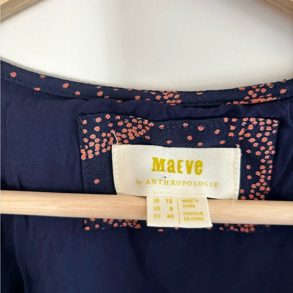 MAEVE by Anthropologie | Rosalia Wrap dress | size 8 - Picture 4 of 8